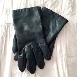 J. Crew Cashmere-Lined Leather Gloves